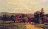 George Inness Famous Paintings - Spring